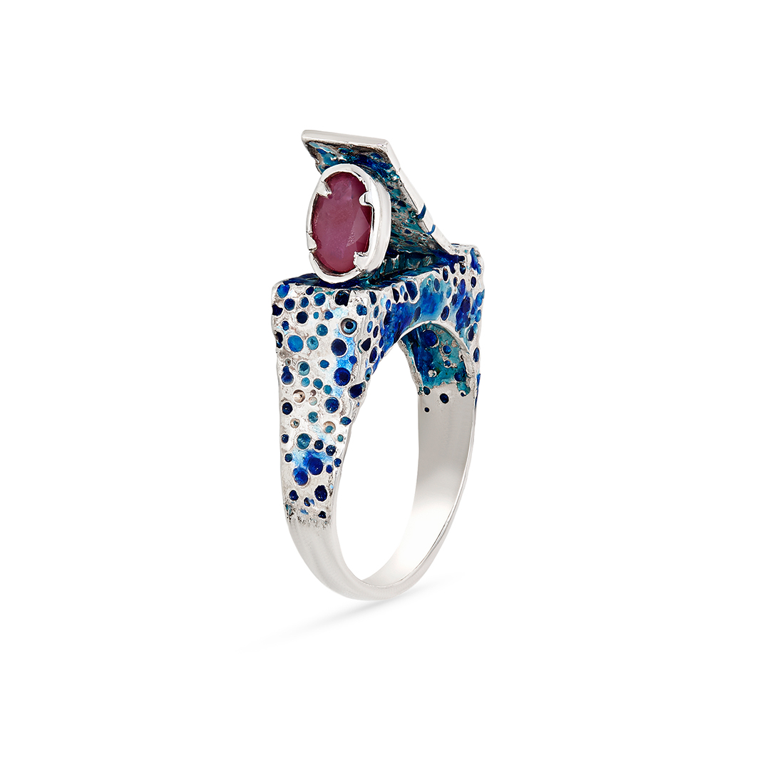 Giulia Iosco Sculpture Starway To Heaven anello