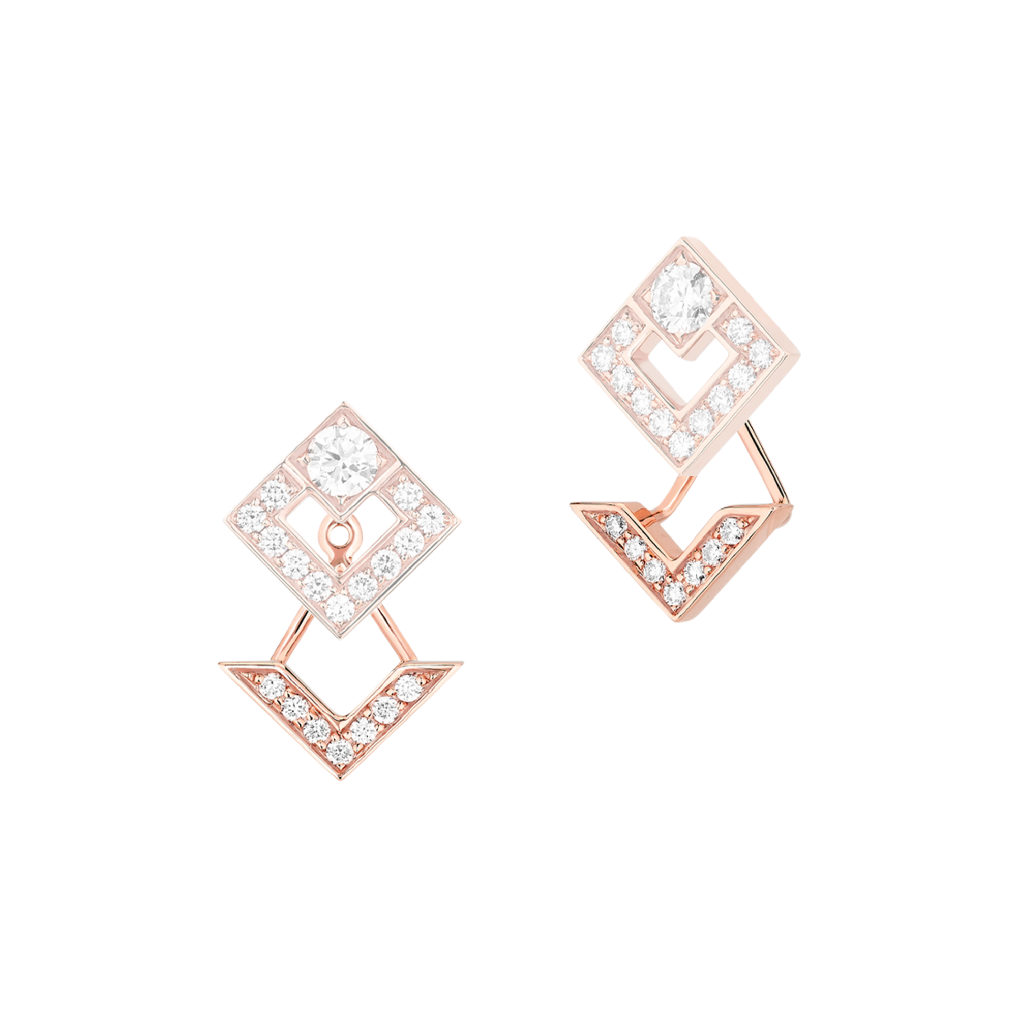 Korloff Eclat JL-JEE09 Orecchini oro rosa diamanti