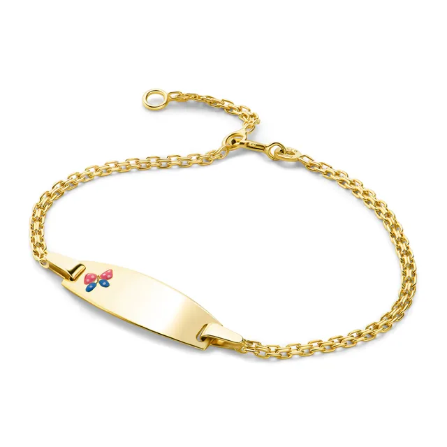 Miore Bracelet Bracciale Oro Giallo 9KT Semplice