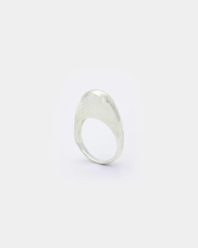 Voodoo Jewels Bold Shapes Kerbe Anello argento scultoreo