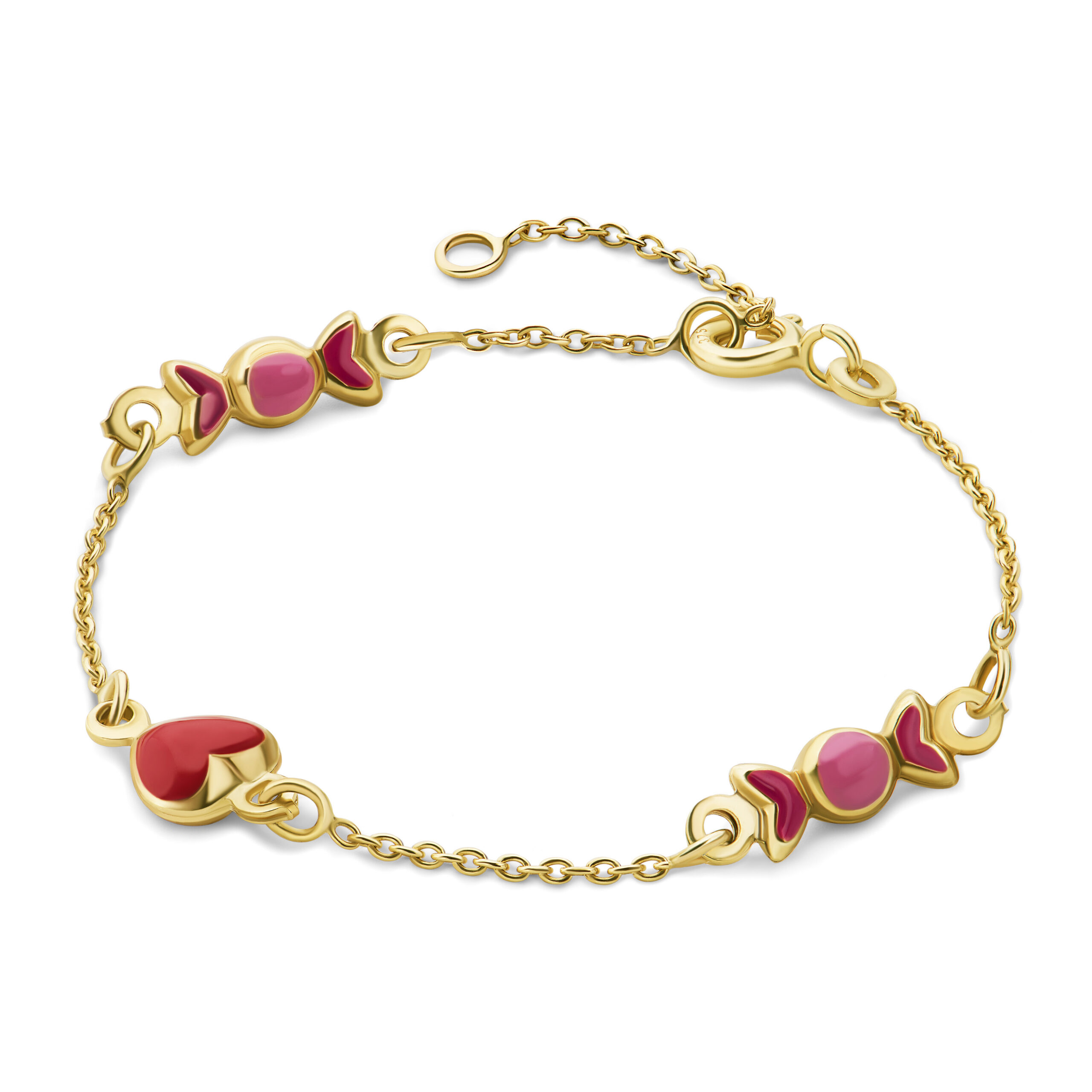MIORE Bracelet bracciale oro giallo 375 9KT
