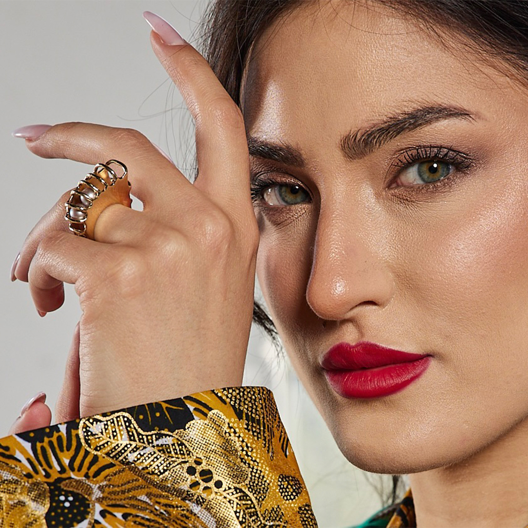 Giulia Iosco Cage Ring Bronze anello bronzo su misura