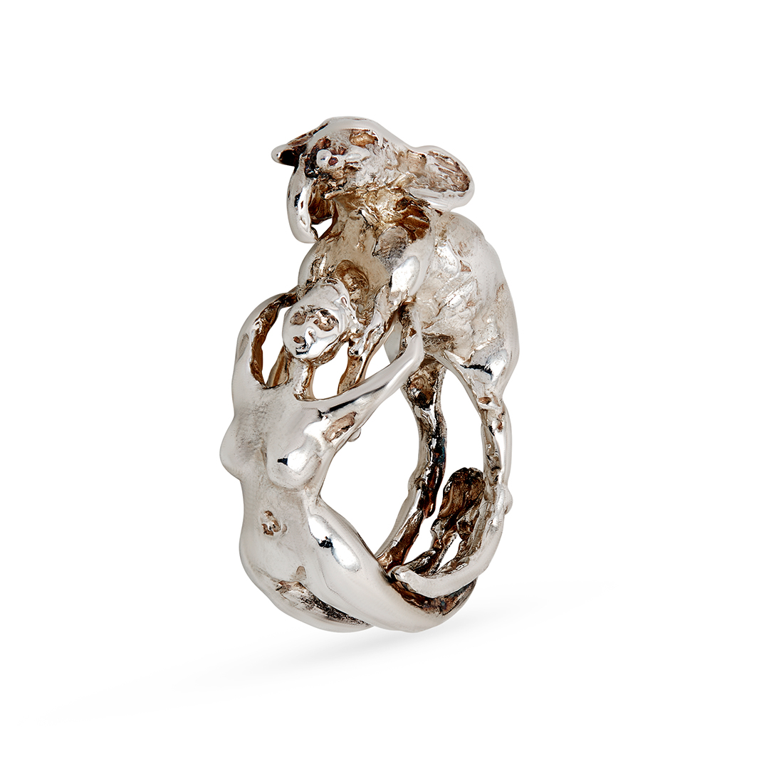 Giulia Iosco Sculpture Equilibrium Ring anello su misura