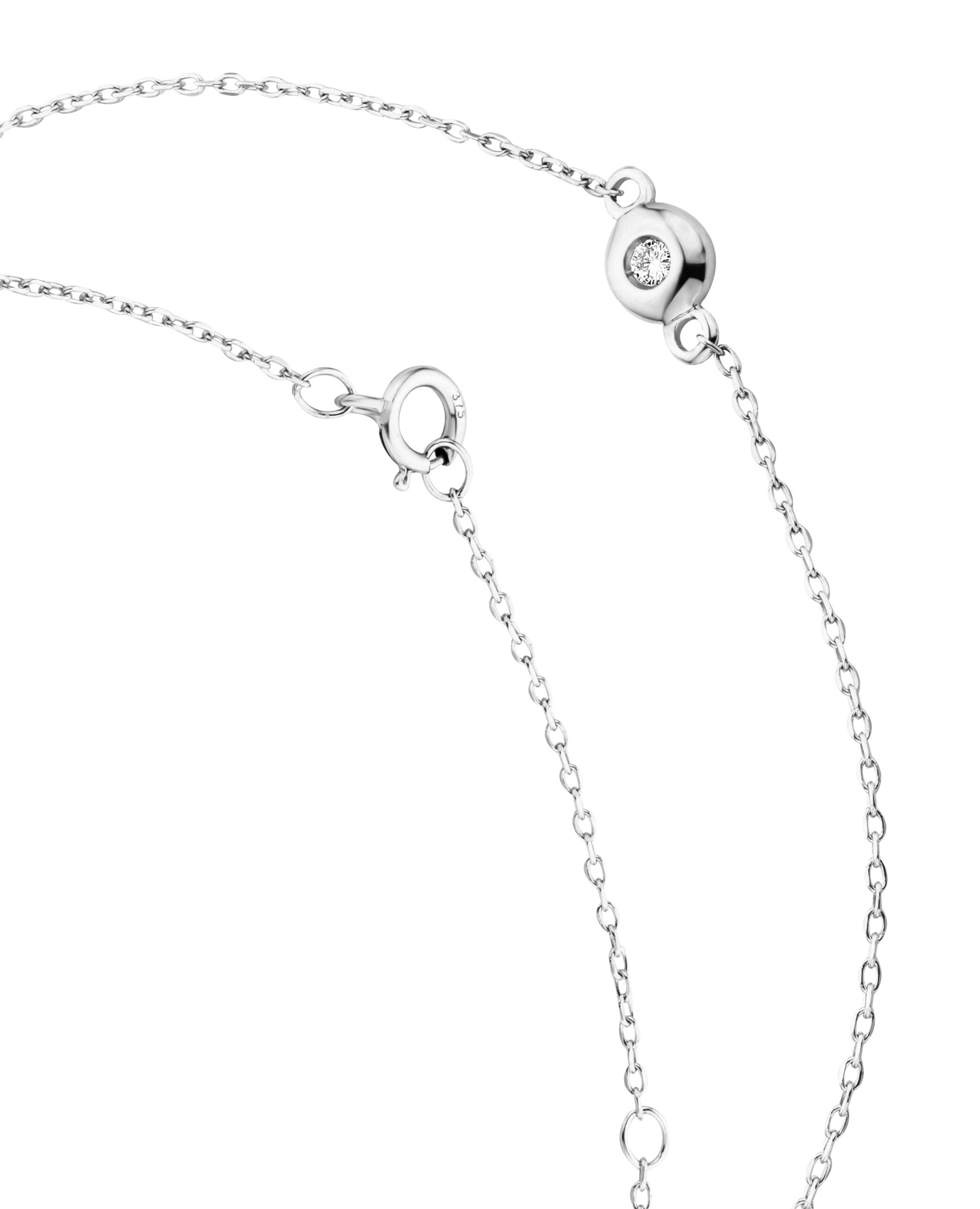 Miore Bracciale Oro Bianco 9Kt 375 Classico