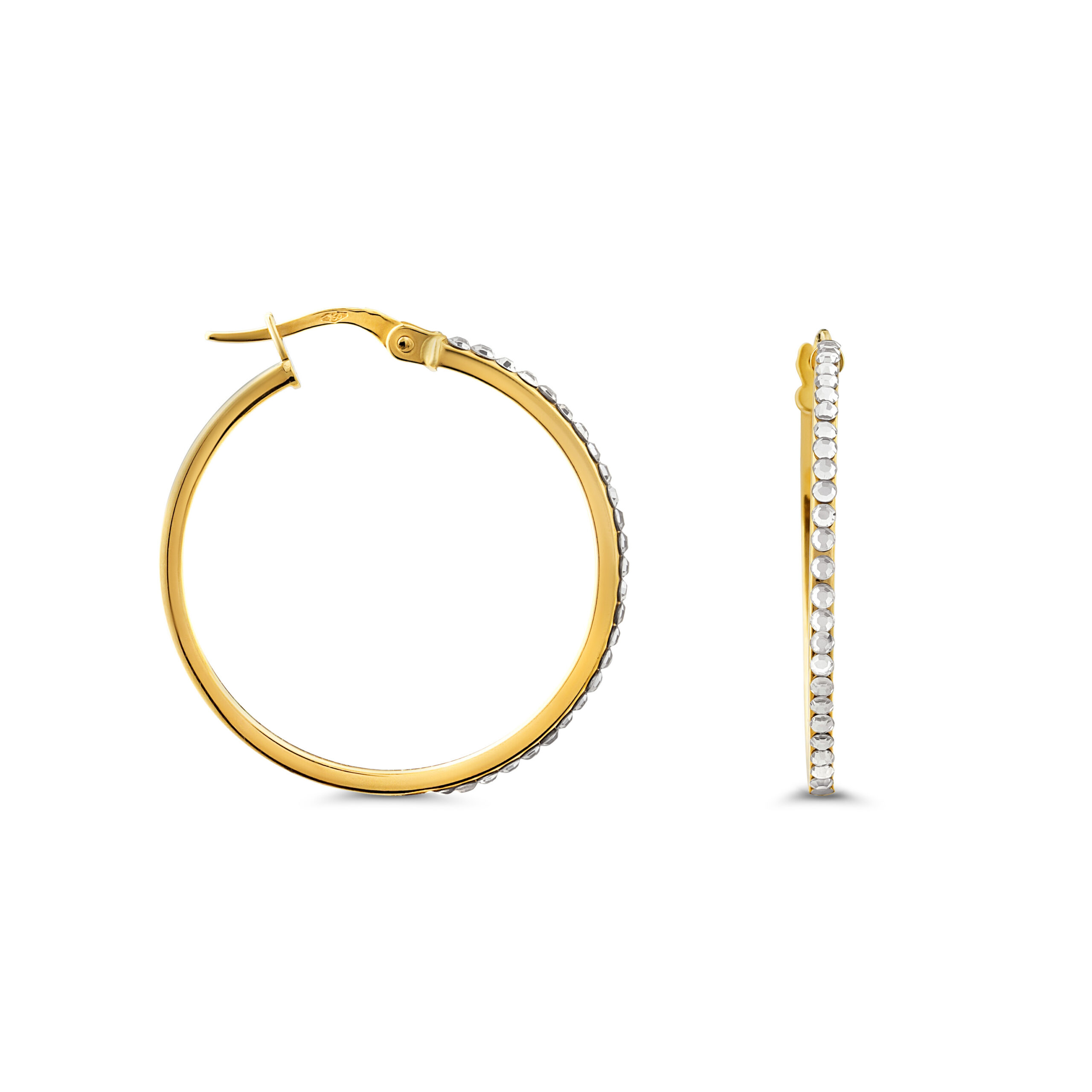 Miore Orecchini Oro Giallo 9Kt da Donna