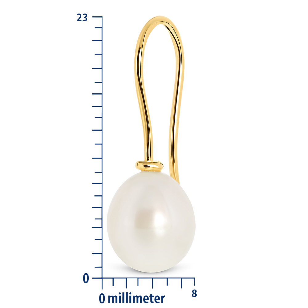 Miore Earrings orecchini oro giallo 18kt perla