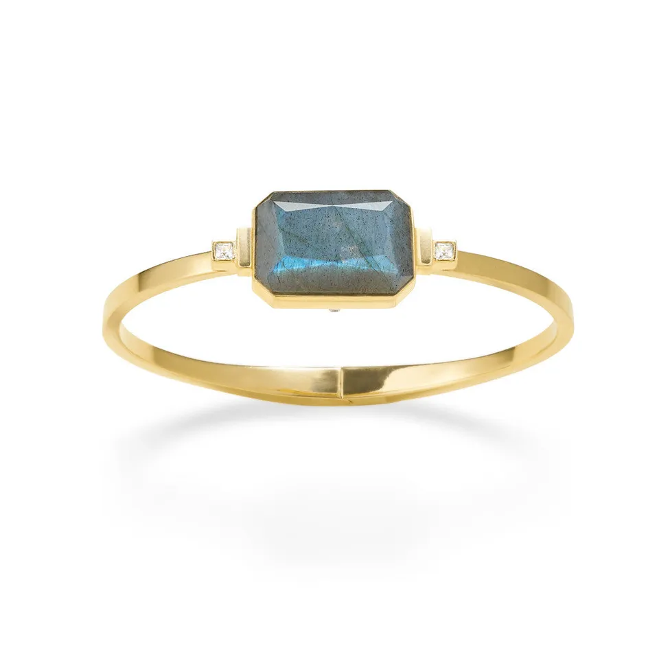 Ringly Luxe Rendezvous Bracciale Labradorite oro S/M