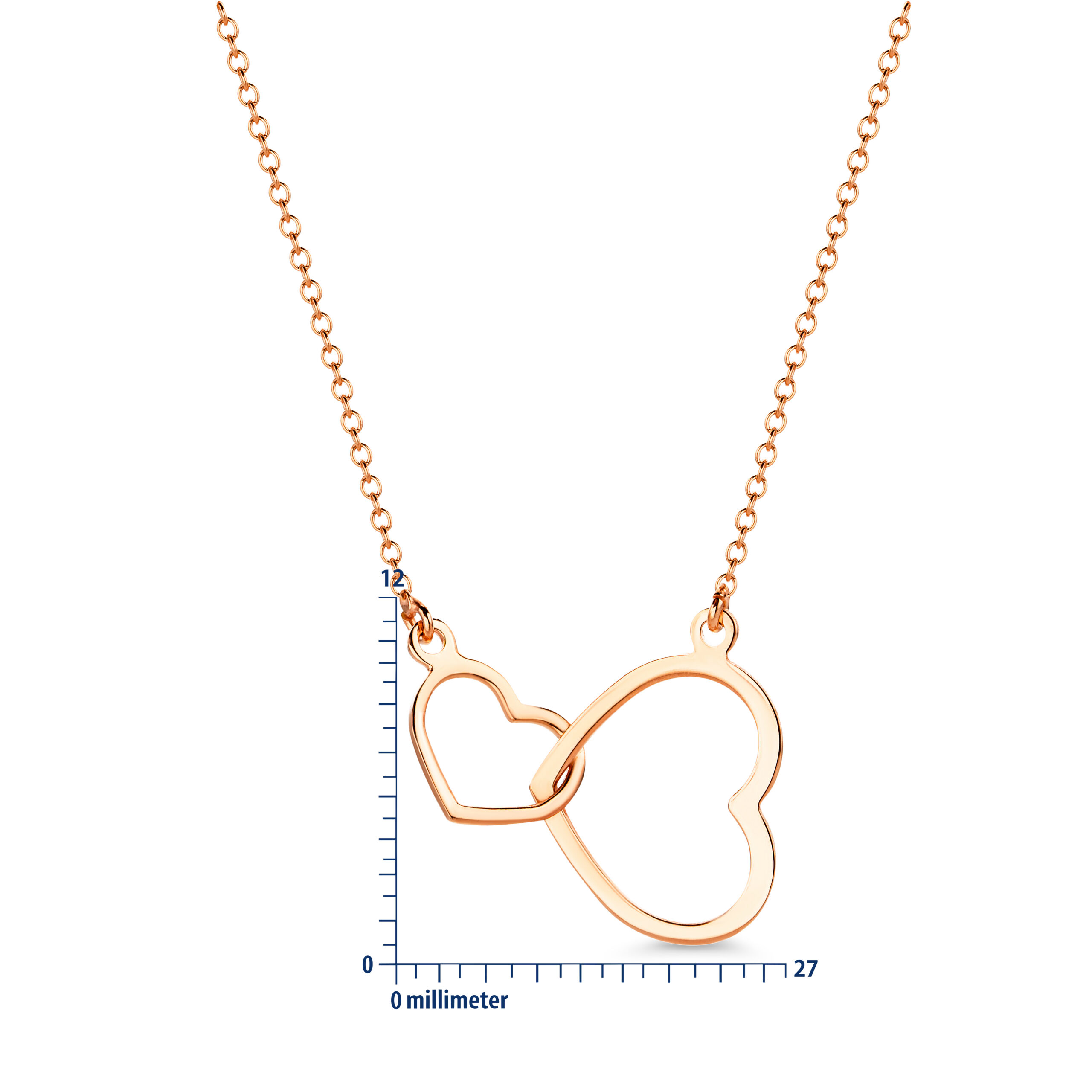 Miore Collana Oro Rosa 9 Kt (375) Donna