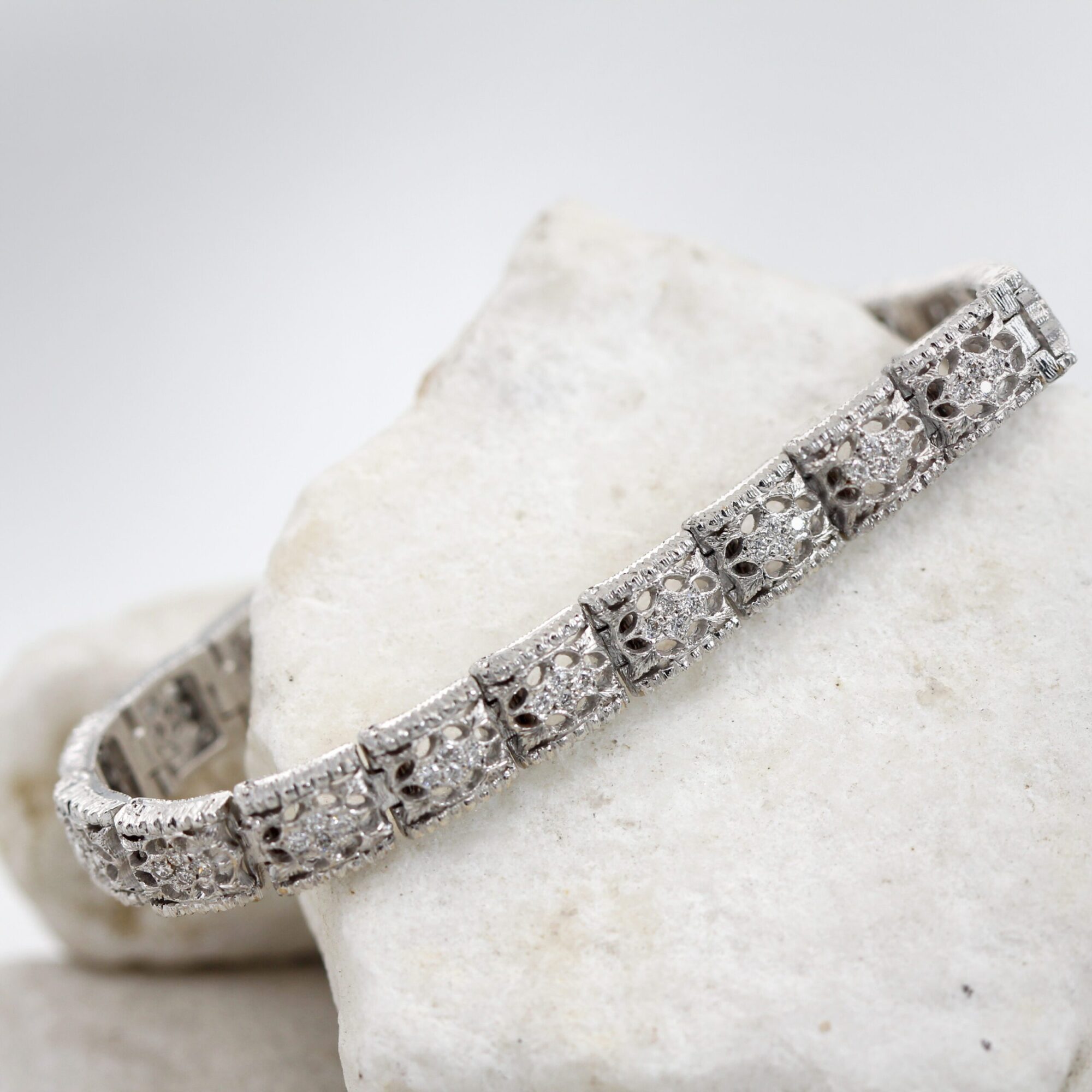 Anna Gioielli Stile Orafo Fiorentino Prestige bracciale oro diamanti
