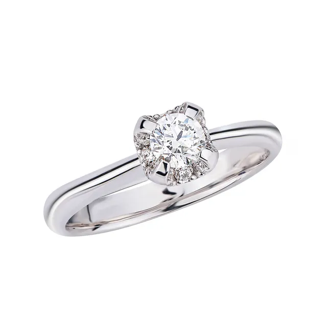 Polello Sphere anello oro donna design sferico