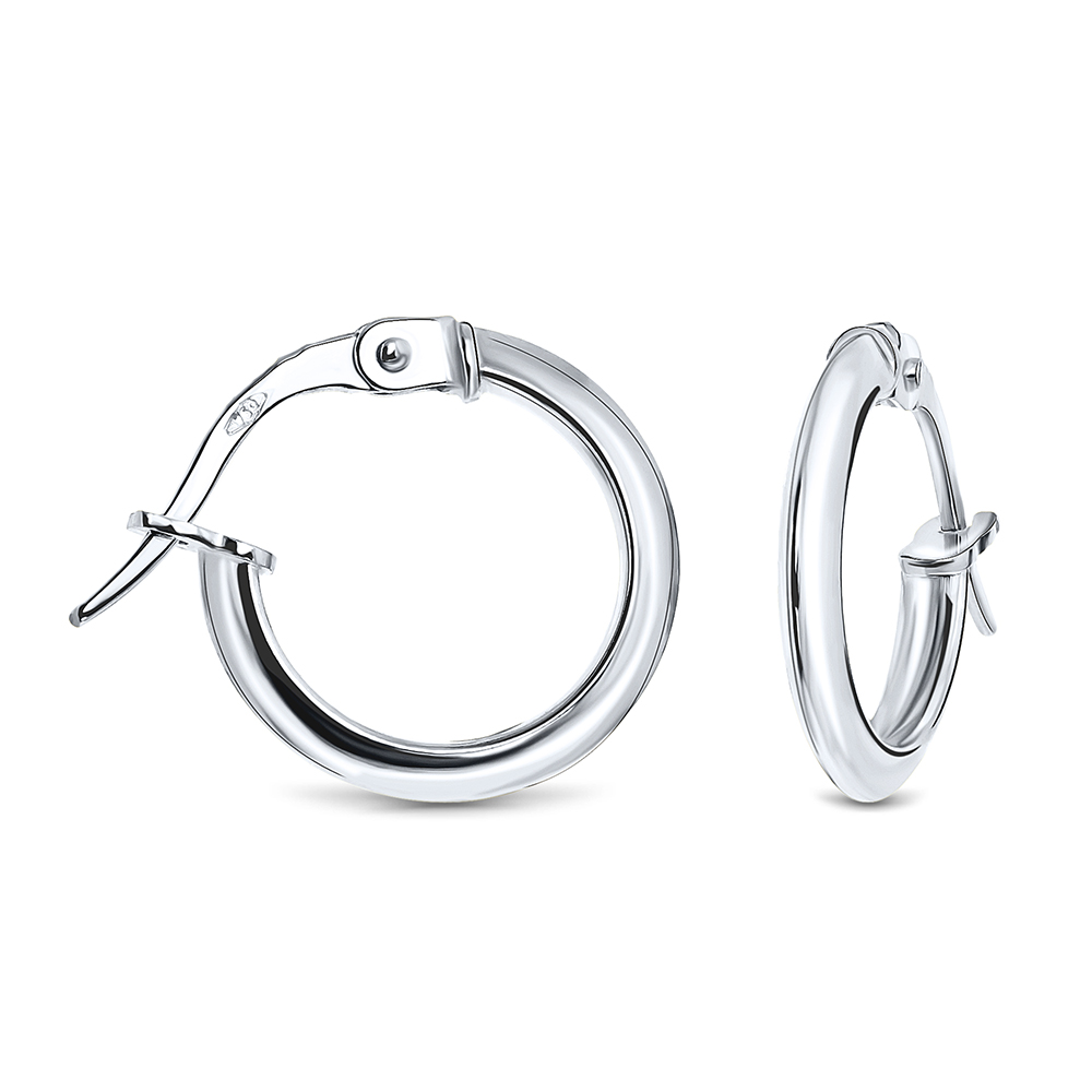 Miore Orecchini Oro Bianco 18KT 750