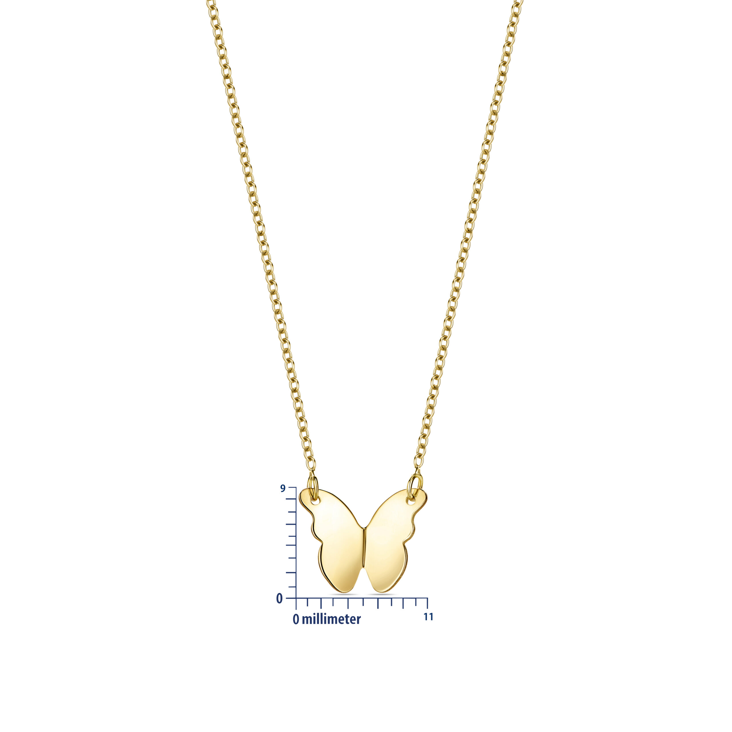 Miore Collana Oro Giallo 9Kt 375 Donna