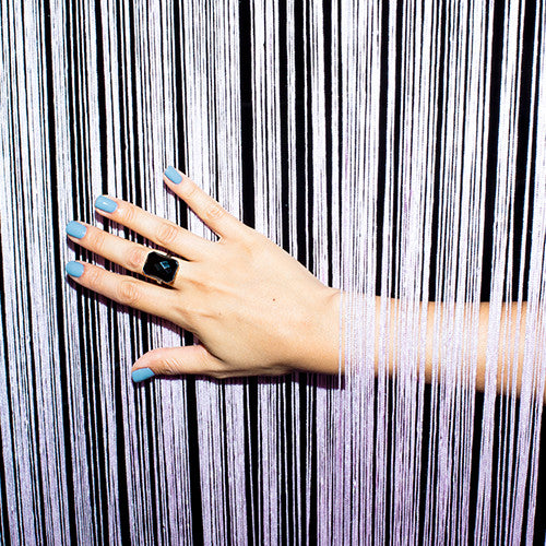 Ringly Luxe Opening Night anello smart onice nero