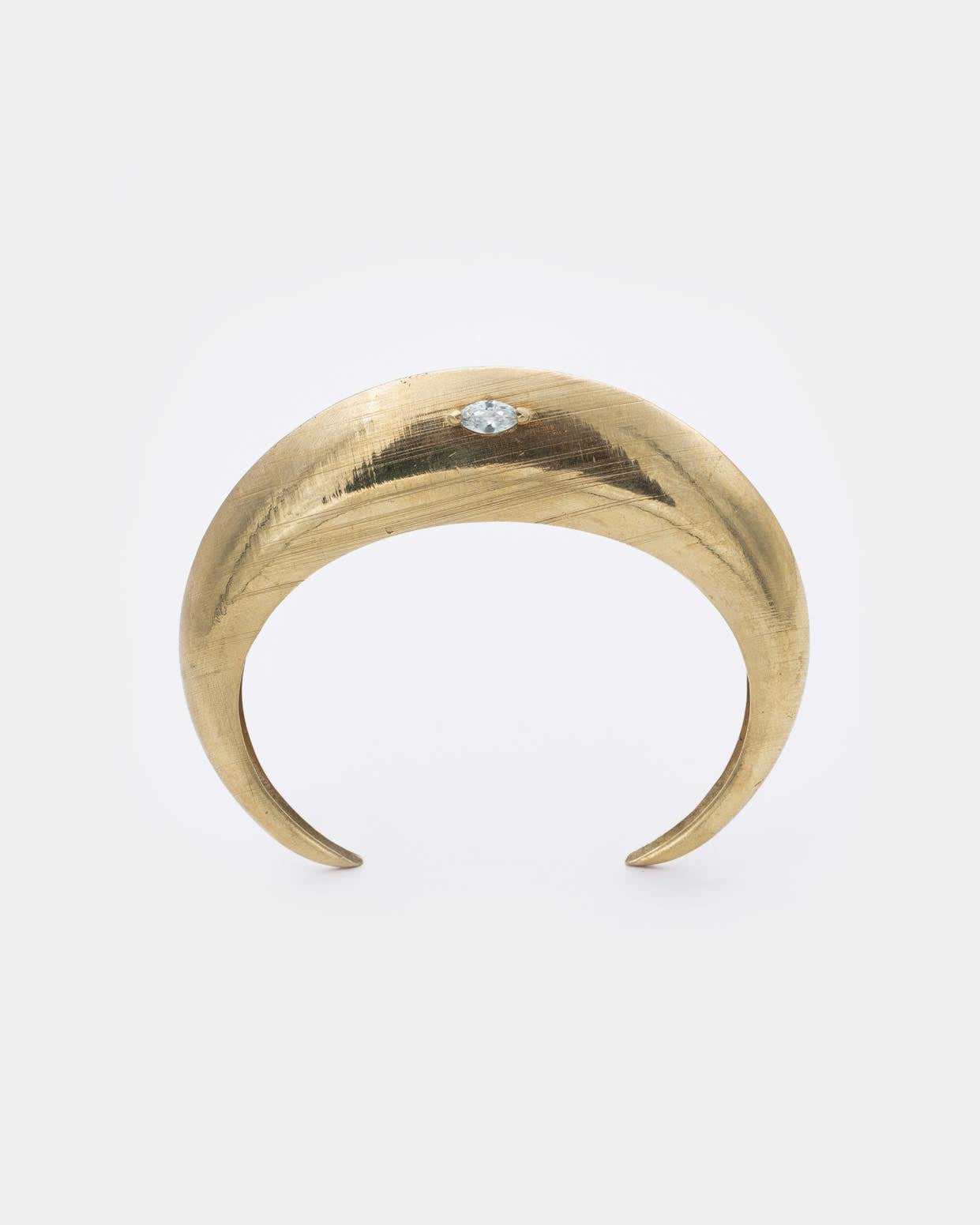 Voodoo Jewels Bold Shapes Adrastea bracciale zirconi bianchi