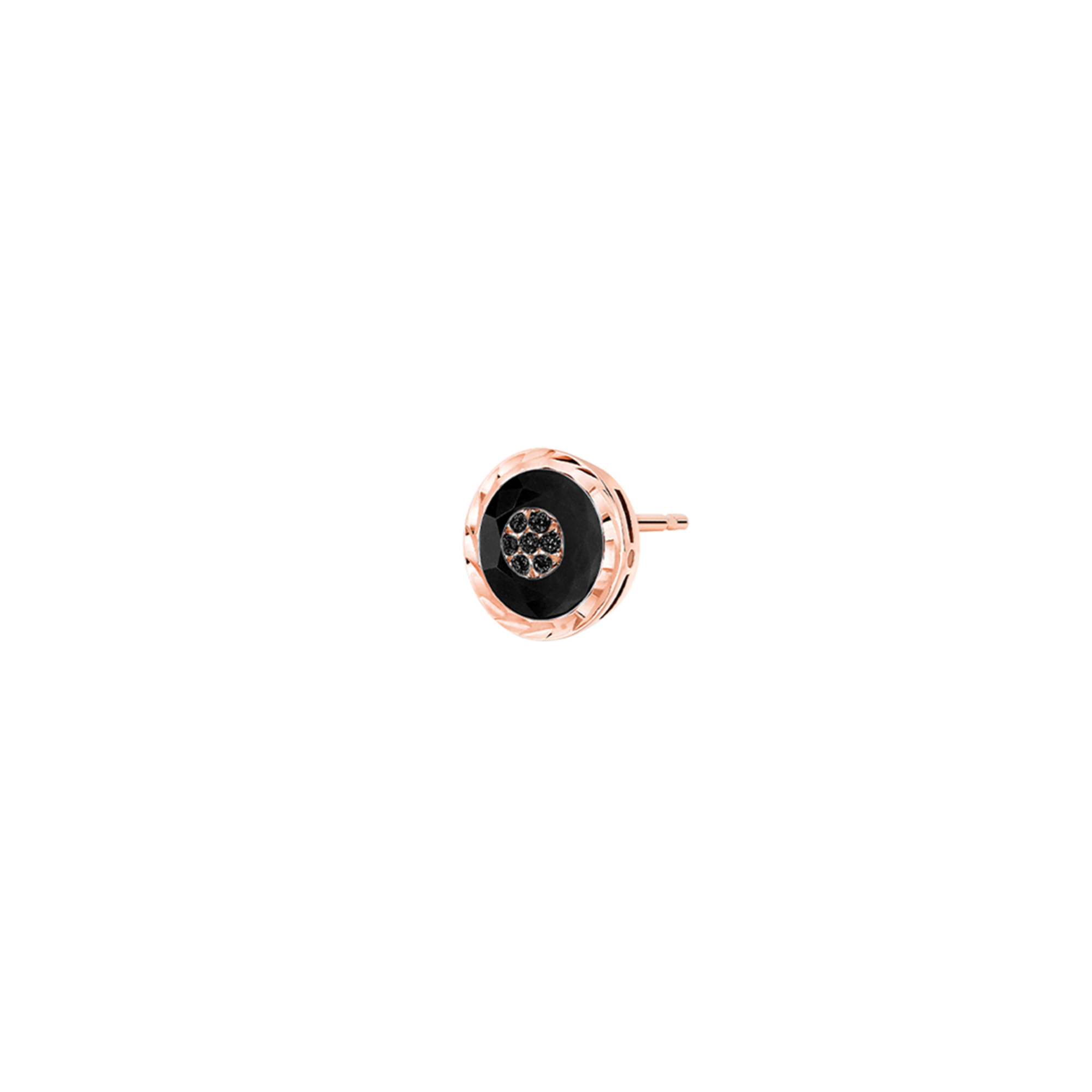 Korloff Je Play JL-JJPE05 mono orecchino oro rosa onice