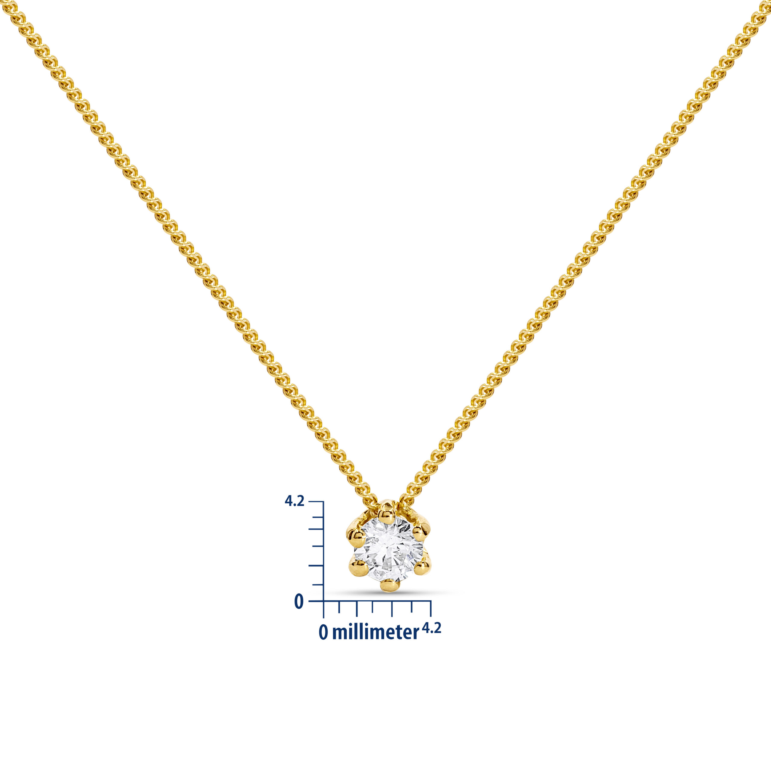 Miore Necklace Collana Oro Giallo 14Kt 585