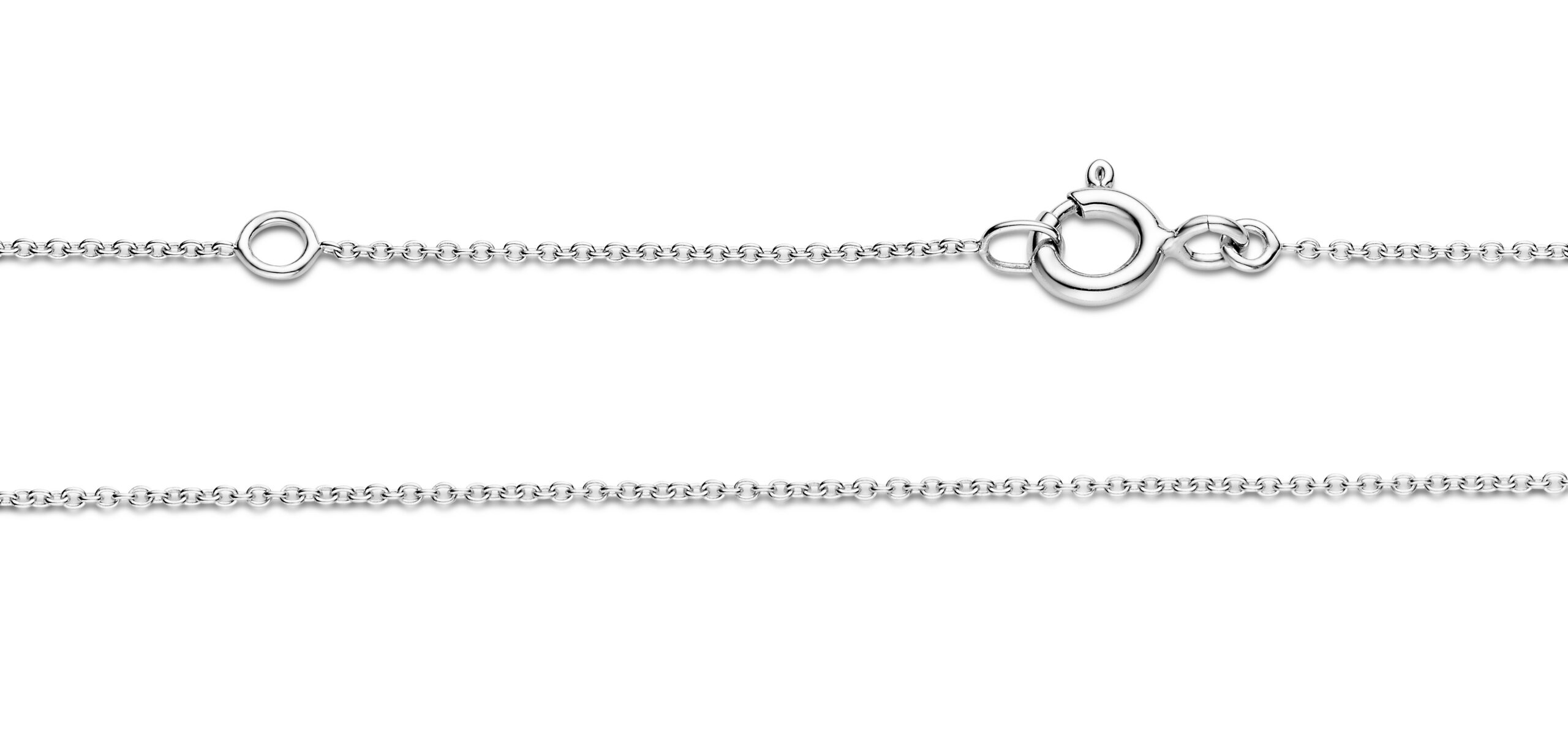 Miore collana oro bianco 9 kt 375