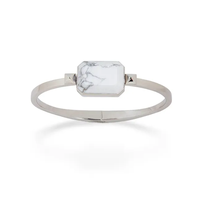 Ringly Luxe Joyride Bracciale Smart Howlite S/M Acciaio