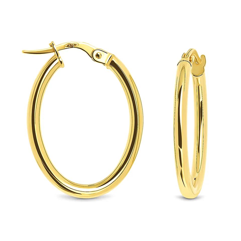 Miore Earrings Orecchini Oro Giallo 9kt 375