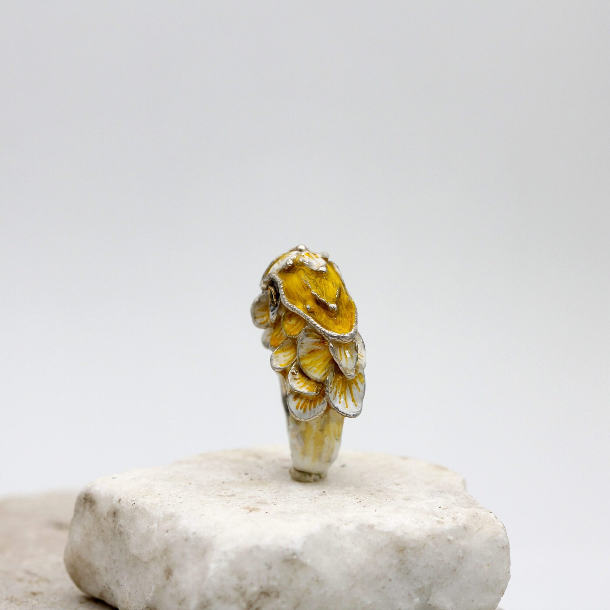 Anna Gioielli Jolly Jewels Anello Pappagallo Smalto Diamanti Blu