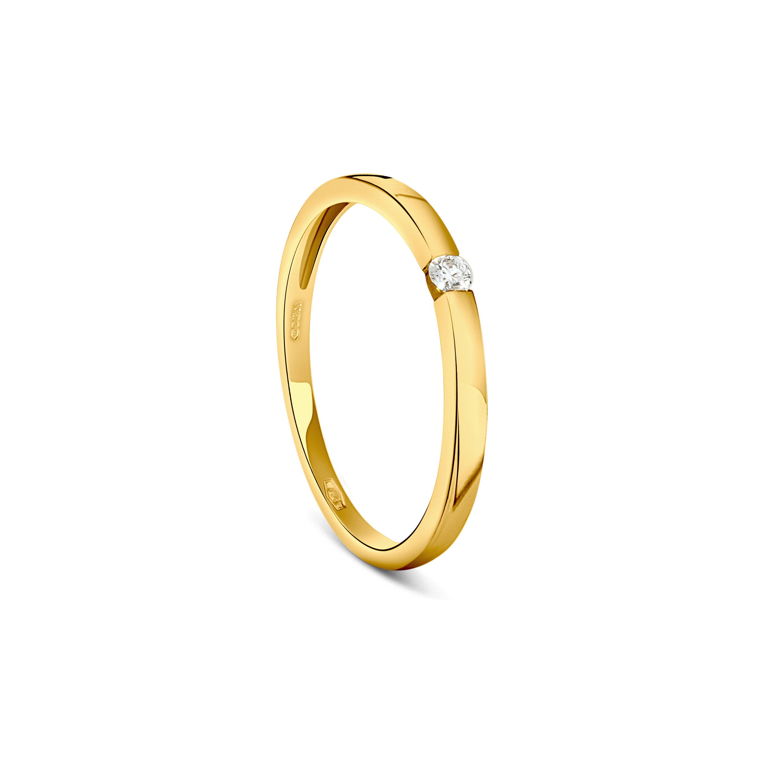 Miore Ring Anello Oro Giallo 9KT 375