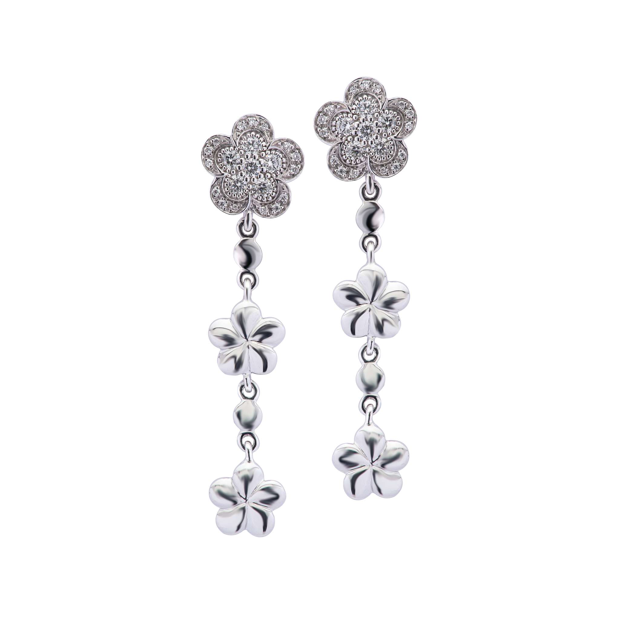 Polello Fiori Orecchini Fiore da Donna