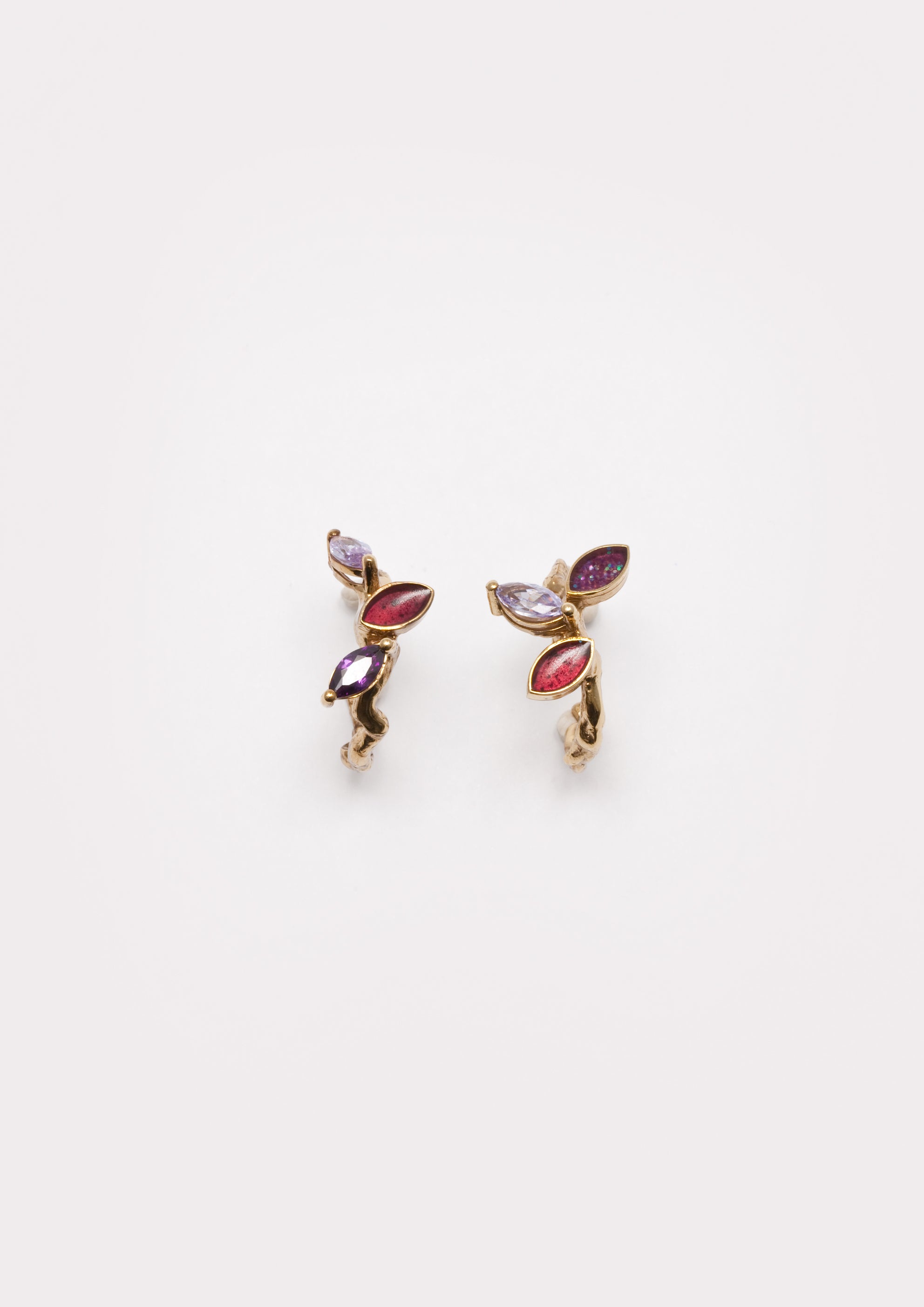 Voodoo Jewels Bold Shapes Nemesia orecchini bronzo marquise