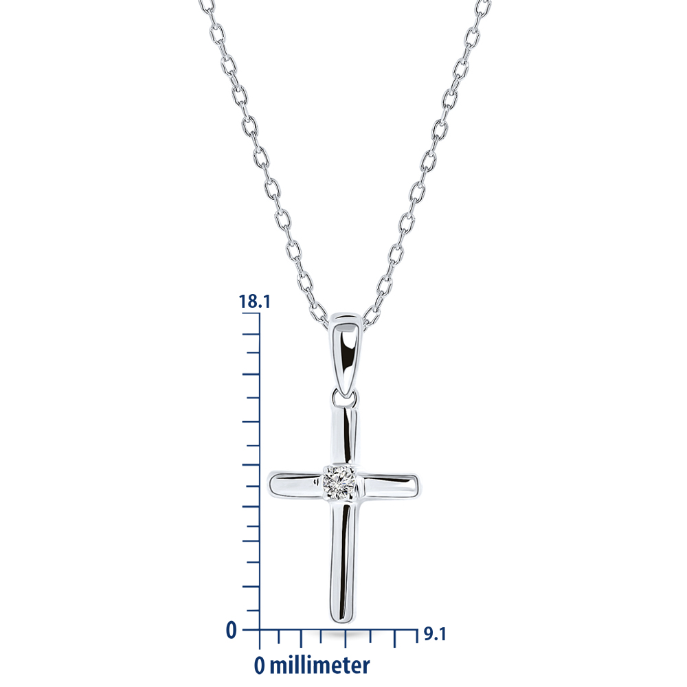 Miore Necklace Collana oro bianco 9 kt 375