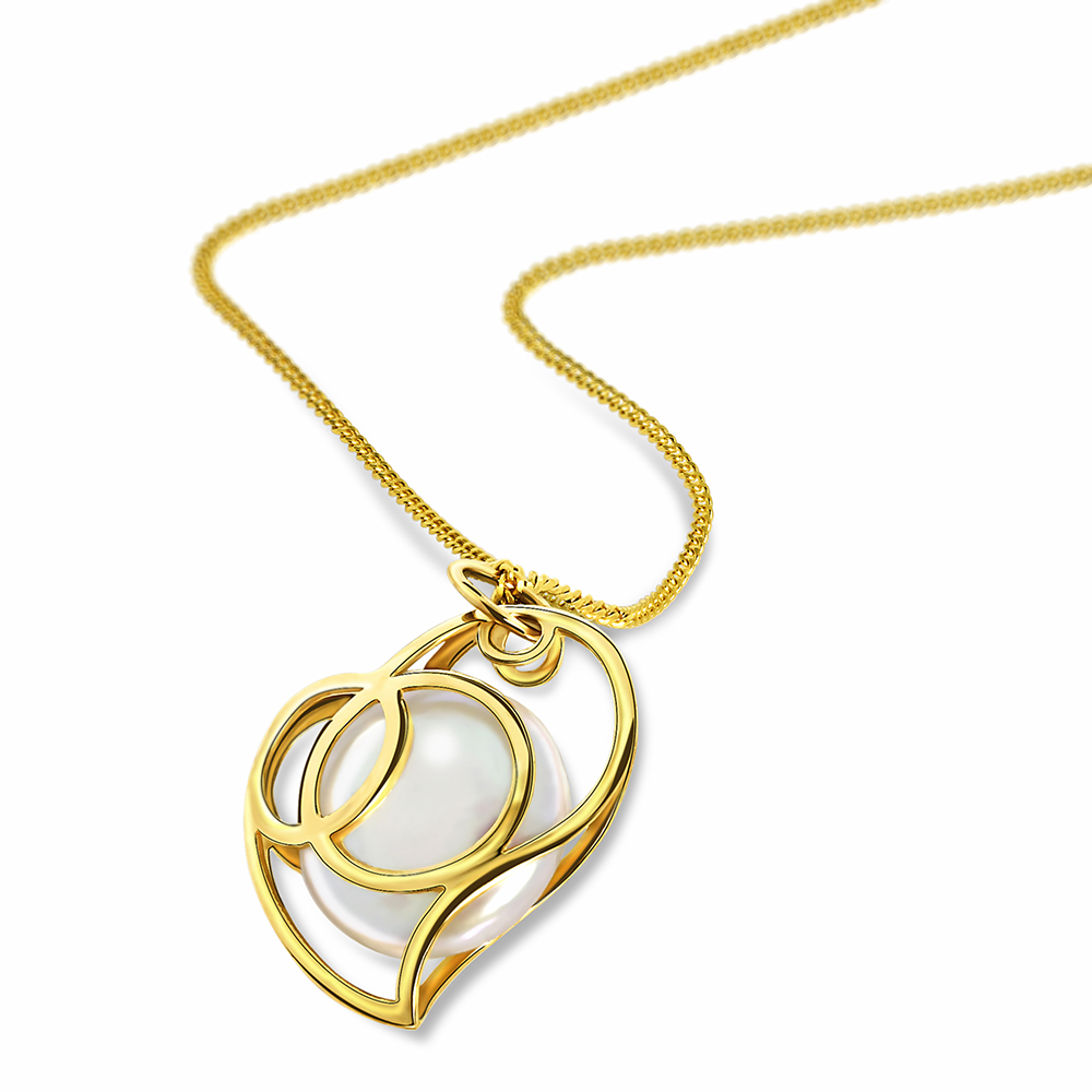 Miore Necklace Collana oro 9kt perla d’acqua