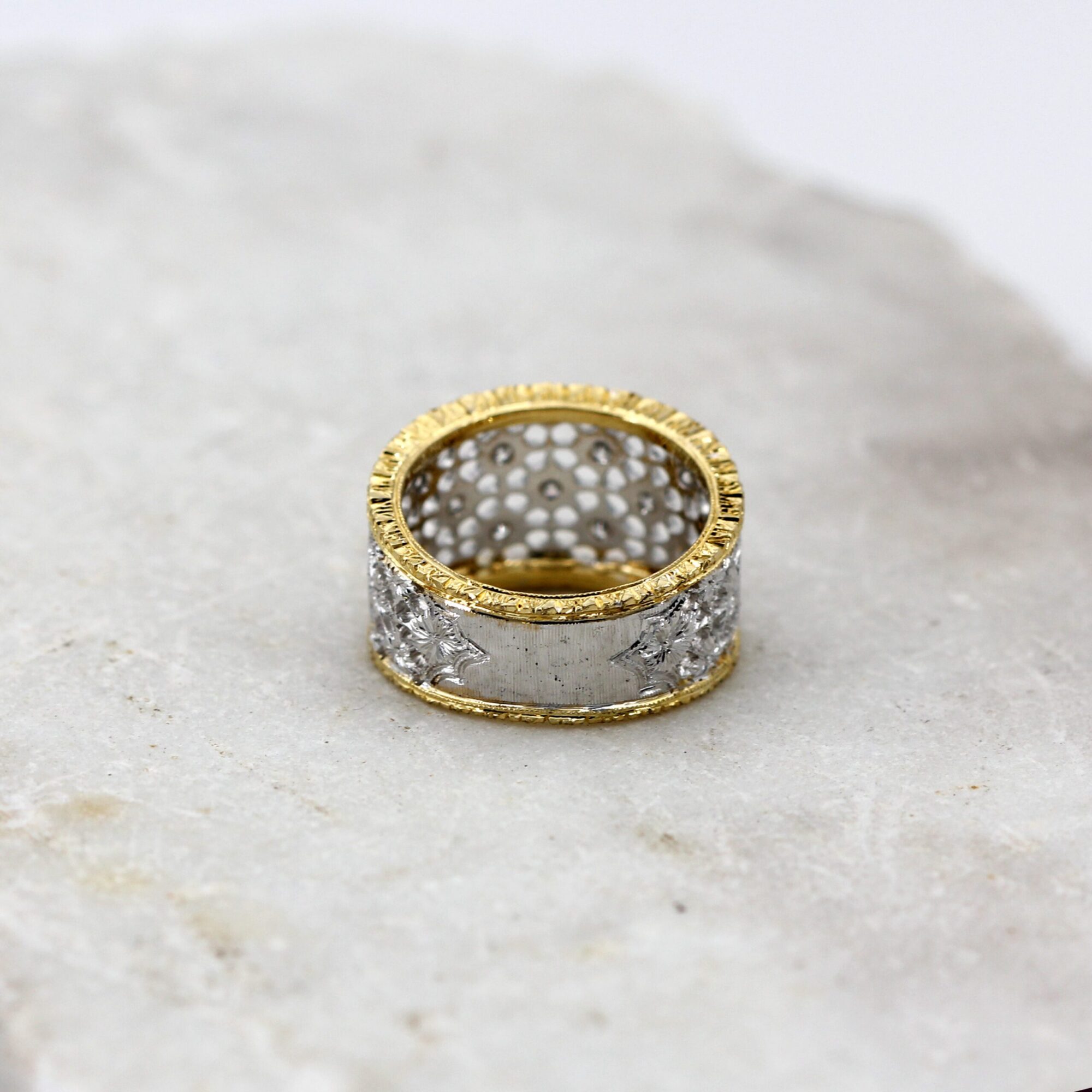 Anna Gioielli Orafo Fiorentino Anello Oro Diamanti 0,31 ct