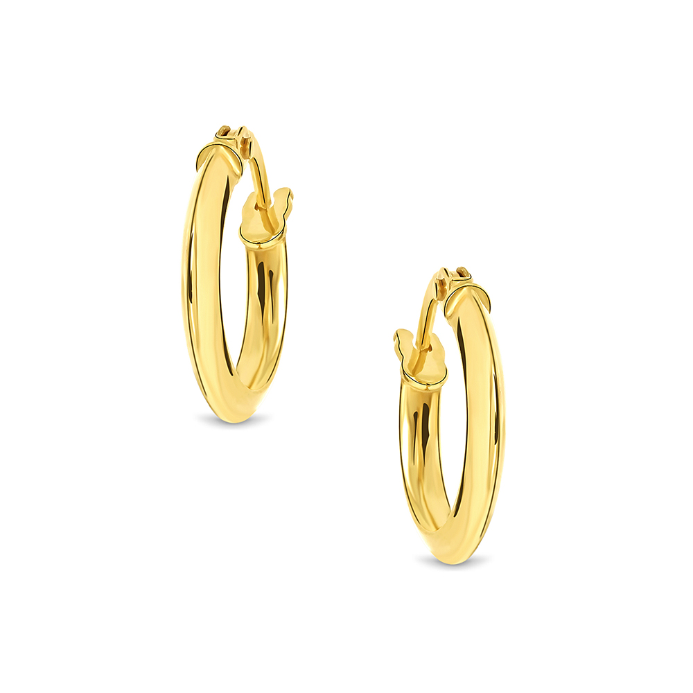 Miore Orecchini Oro Giallo 9Kt