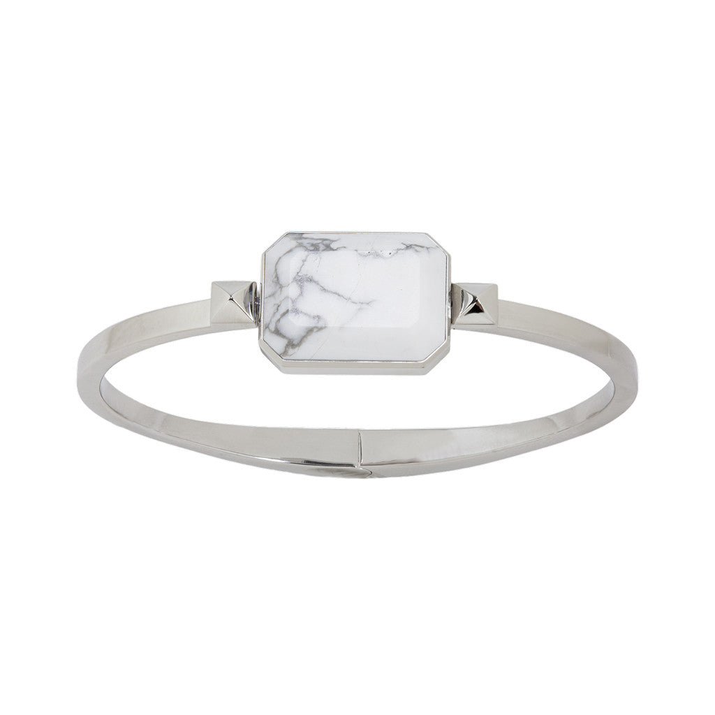 Ringly Luxe Joyride Bracciale Smart Howlite S/M Acciaio