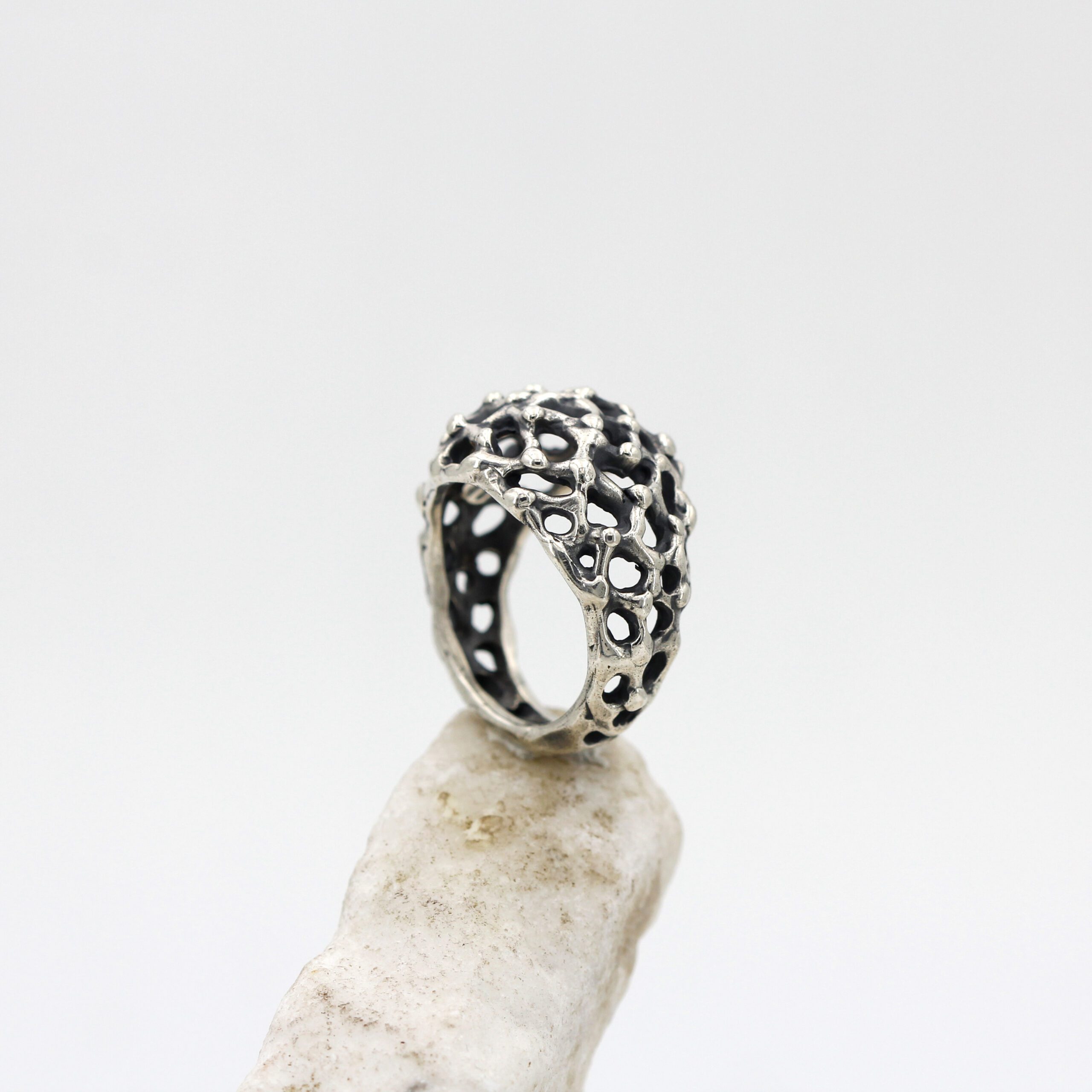 Anna Gioielli Collezione Marte Anello fascia argento bombato 10,20 g