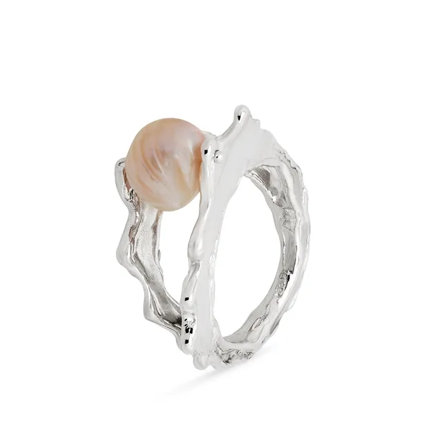 Giulia Iosco Eclipse anello oro diamanti fascia larga