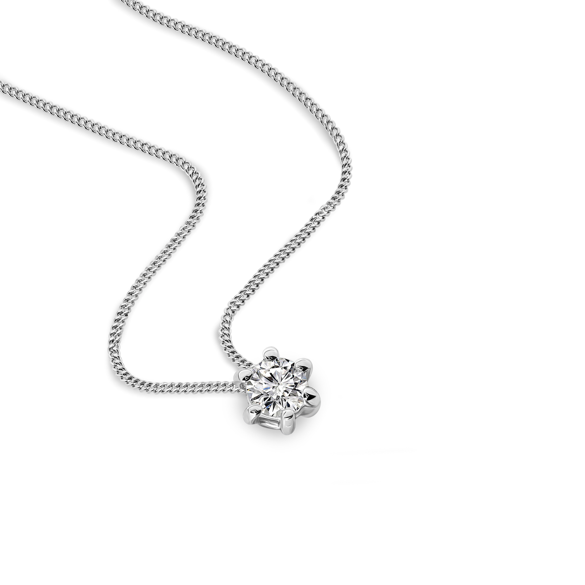 Miore Collana oro bianco 18 kt 750