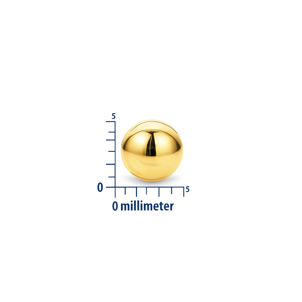 Miore Orecchini Oro Giallo 14Kt 585