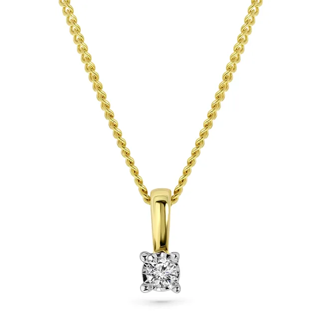 Miore Collana Oro Bicolore 9 Kt 375