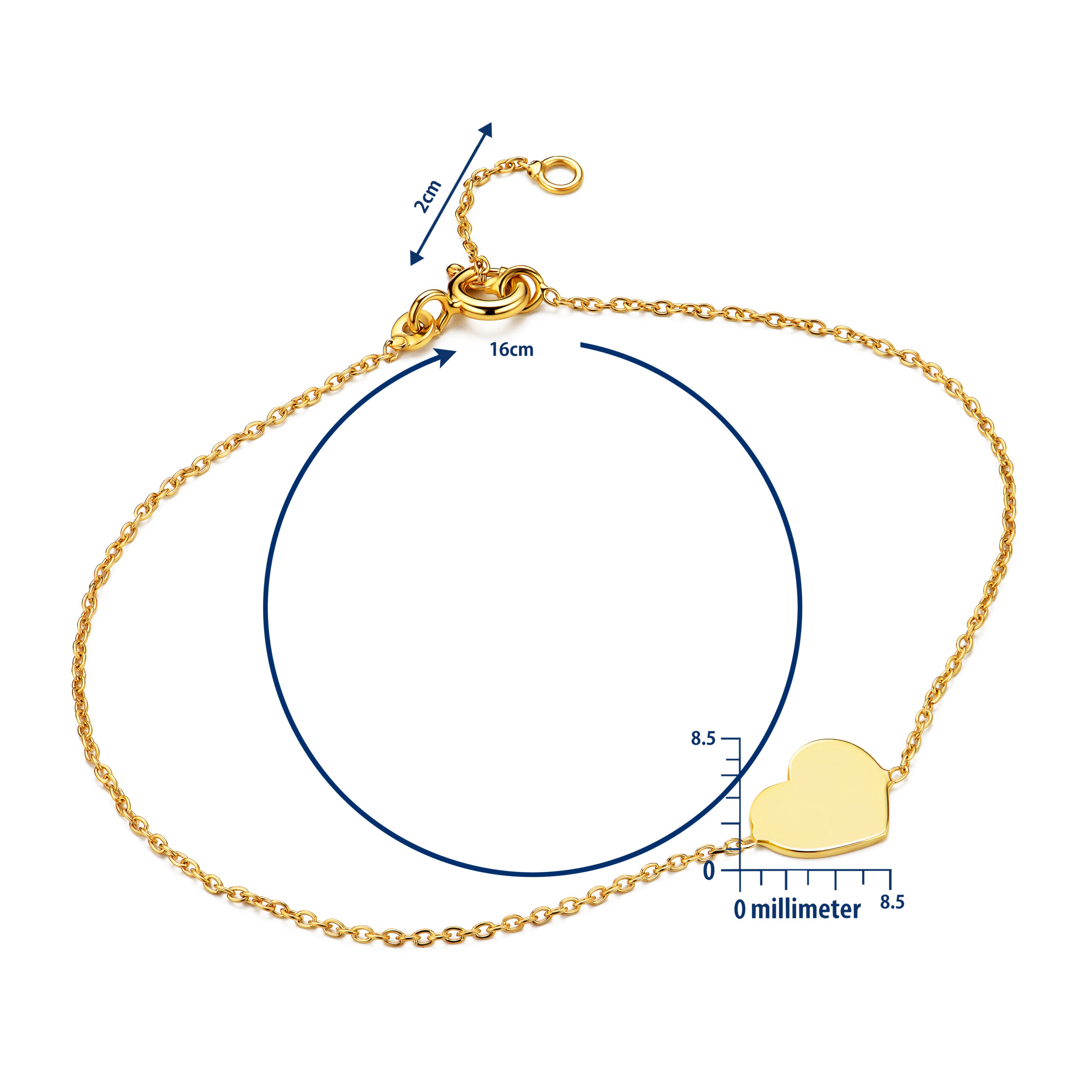 Miore Bracciale Oro Giallo 9Kt Classico