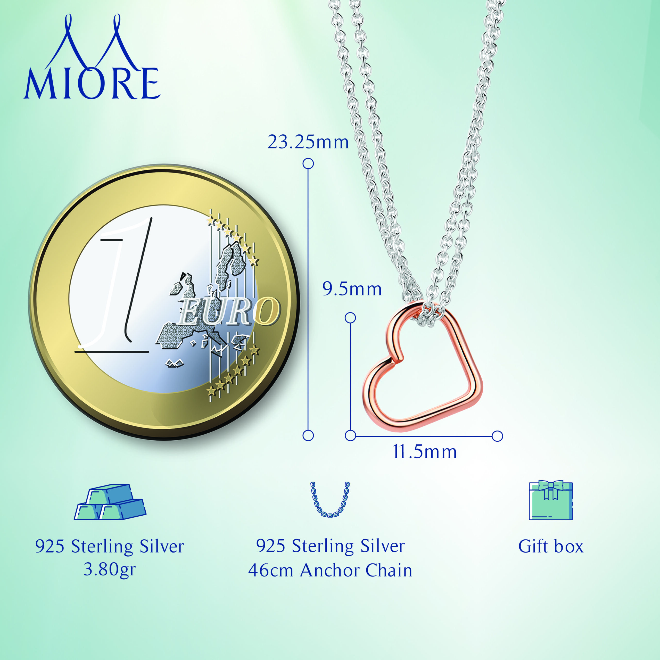 Miore Necklace Collana argento 925 donna