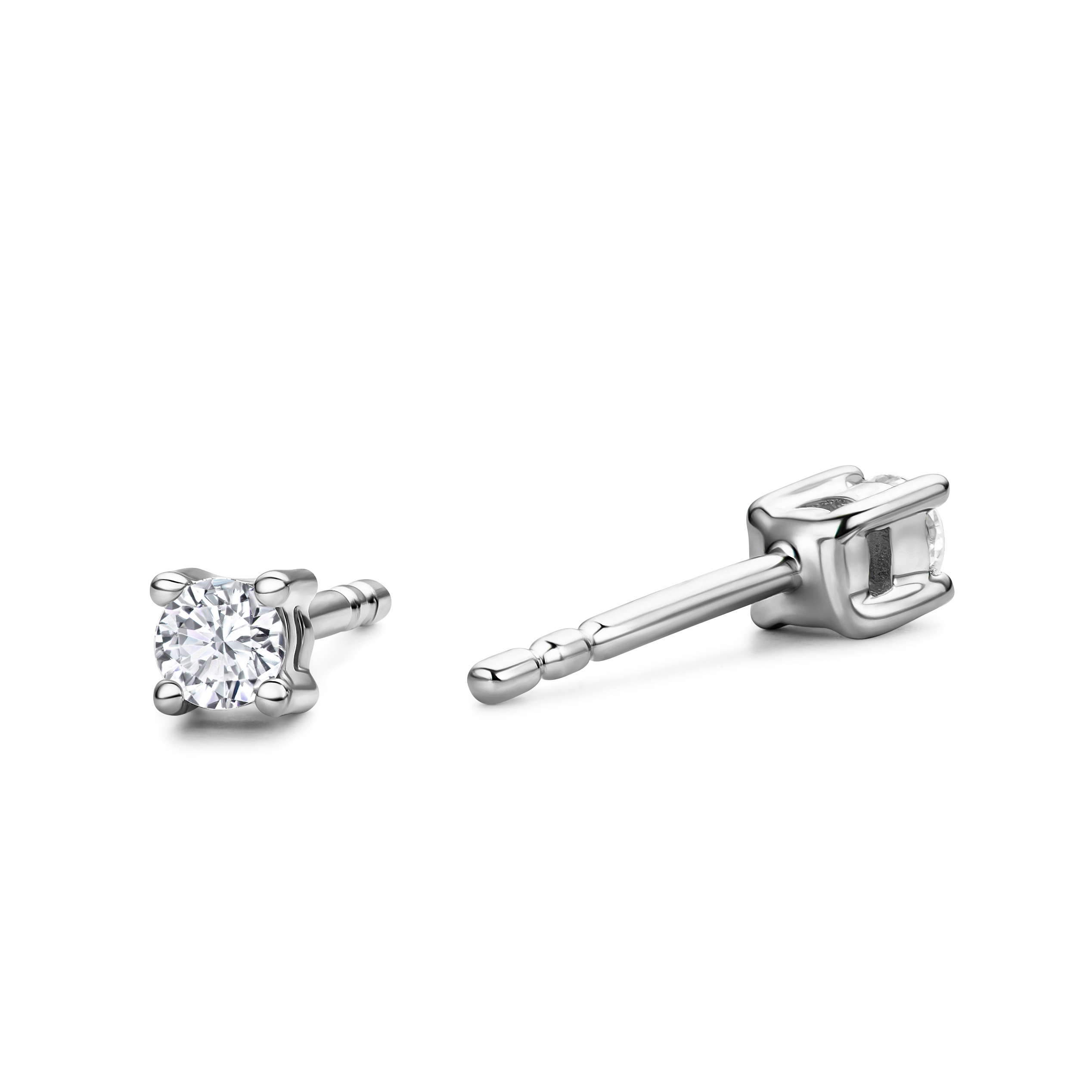Miore Earrings orecchini oro bianco 14kt classici