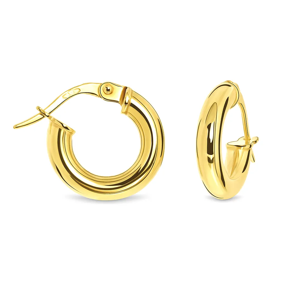 Miore Earrings Orecchini Oro Giallo 9KT Semplici