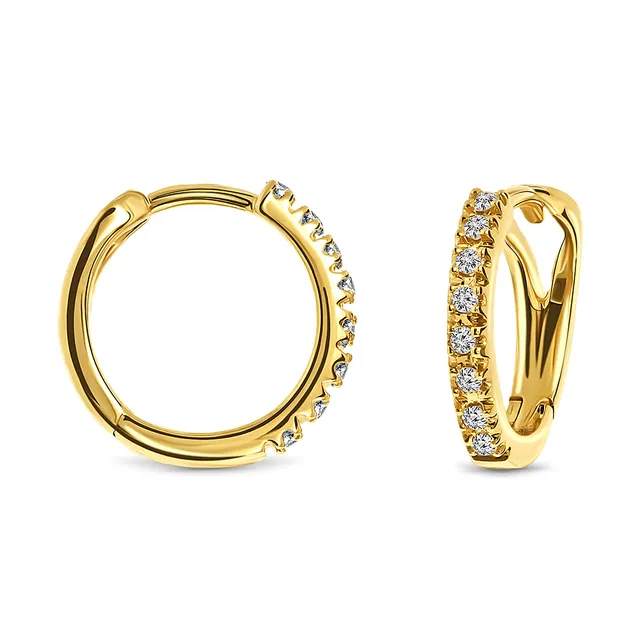 Miore Orecchini Oro Giallo 18Kt Donna