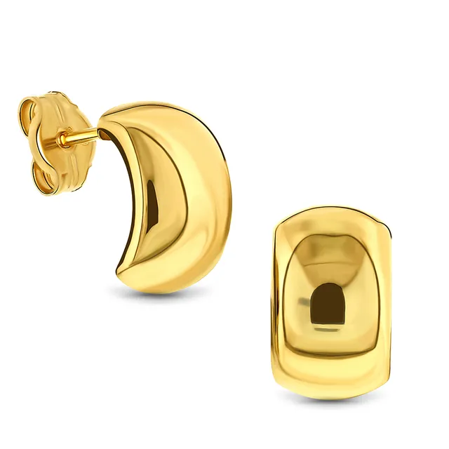 Miore orecchini oro giallo 14 kt 585