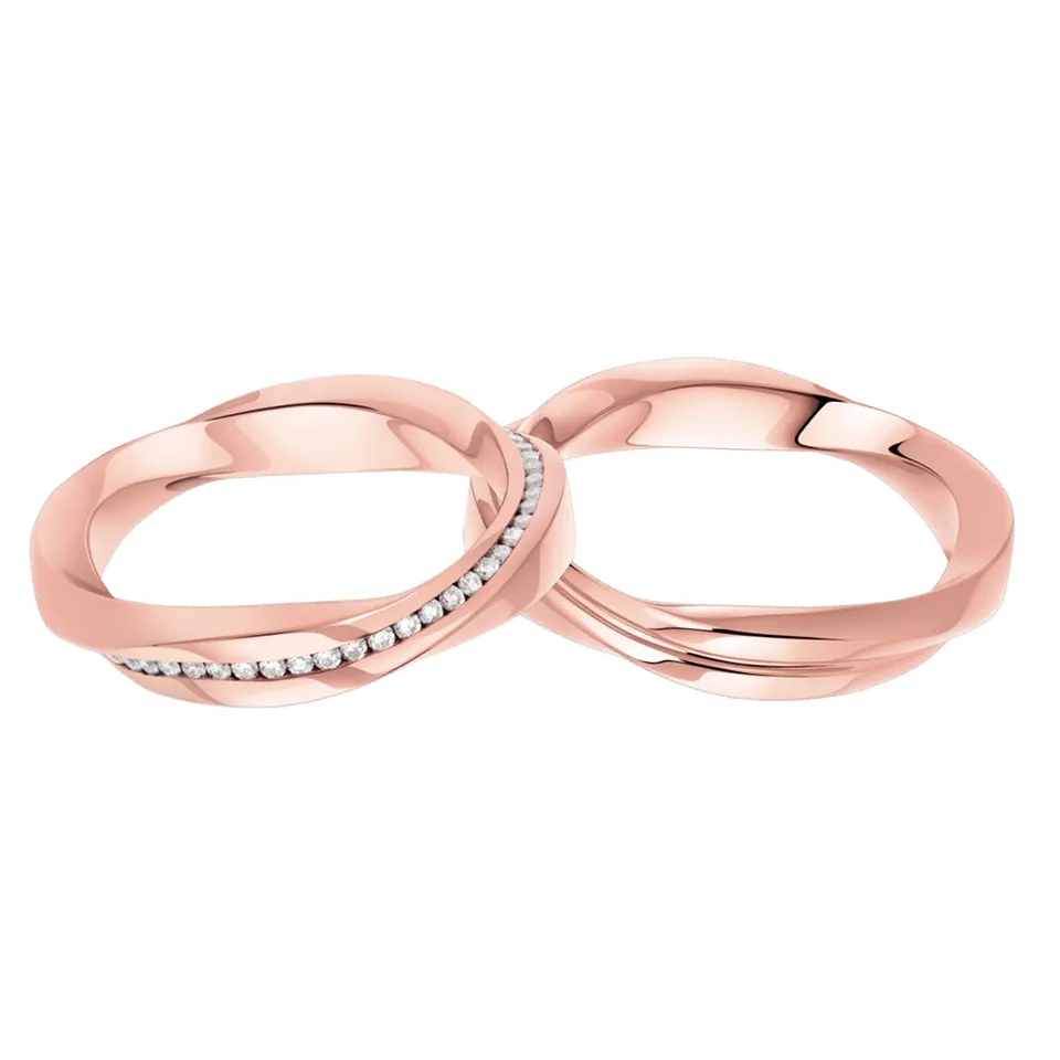 Polello Una Scelta d'Amore Fedi Oro Rosa