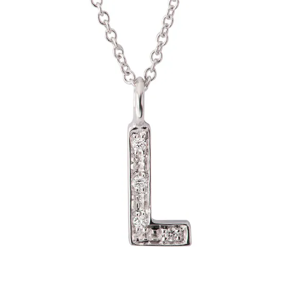 Polello Nomi d'Amore Collana Lettera L oro