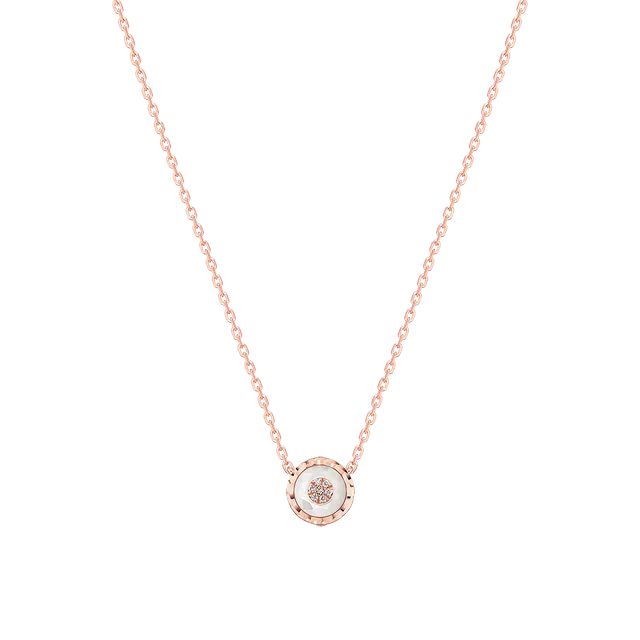 Korloff Je Play JJPP02 Collana Oro Rosa Diamanti Madreperla