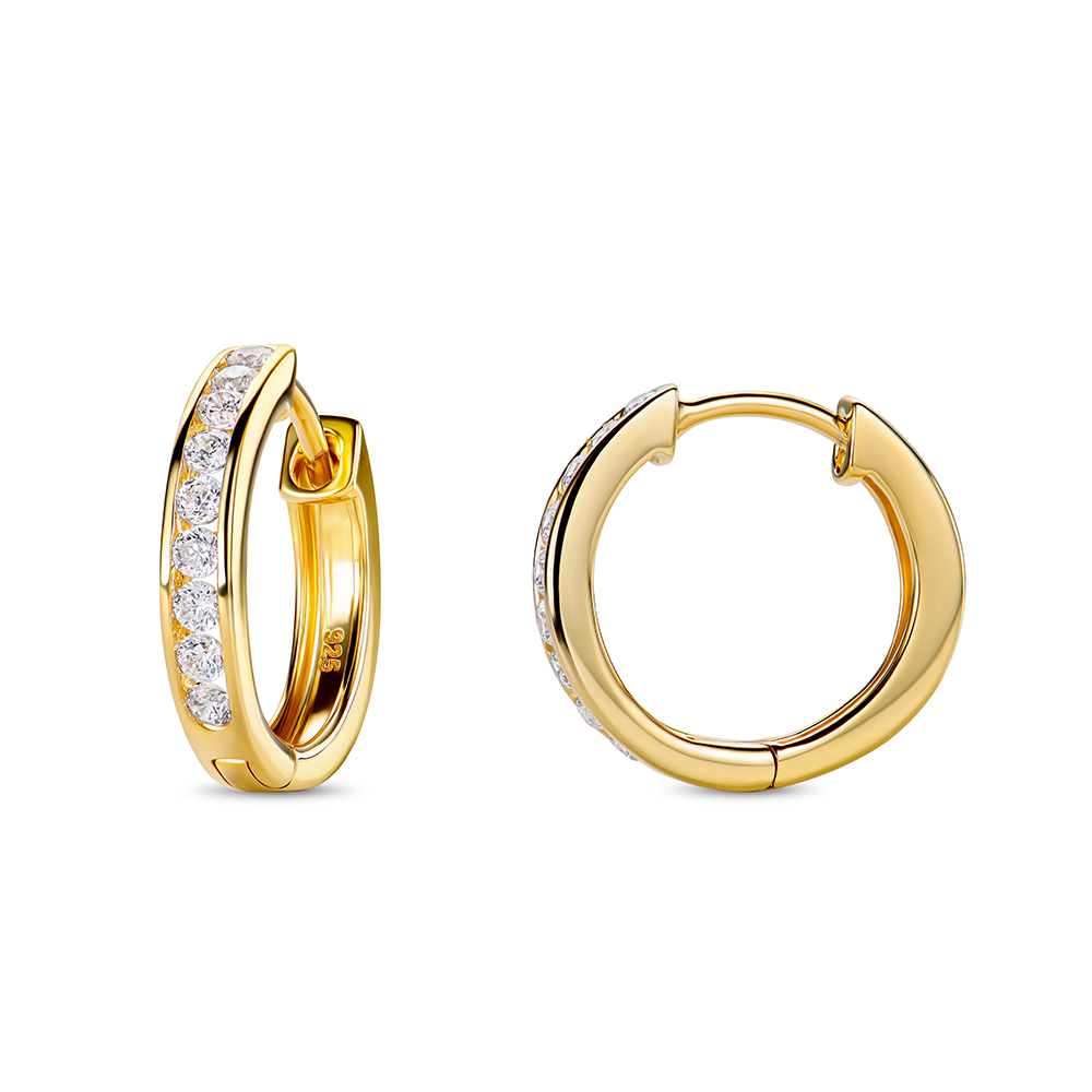 Miore Earrings Orecchini argento 925 placcato oro