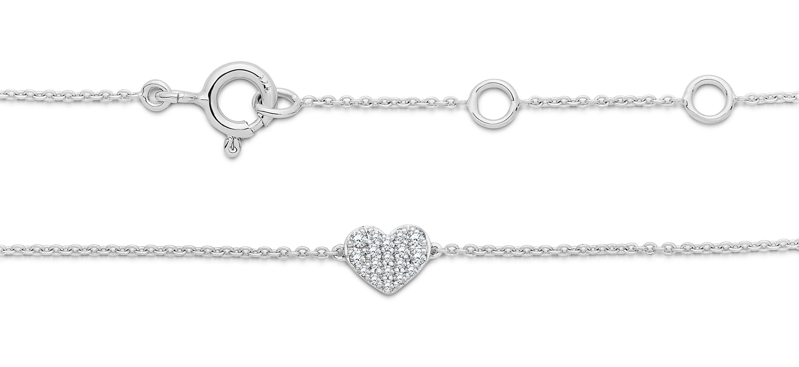 Miore Bracelet 9KT 375 Bracciale oro bianco