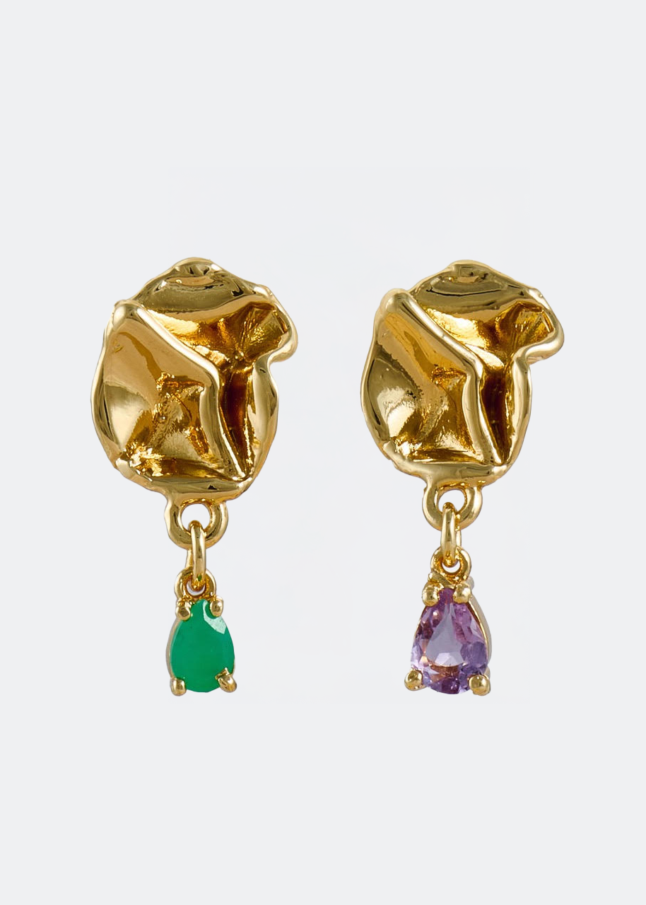 Voodoo Jewels Mini Voodoo Izamal mini orecchini pietre naturali