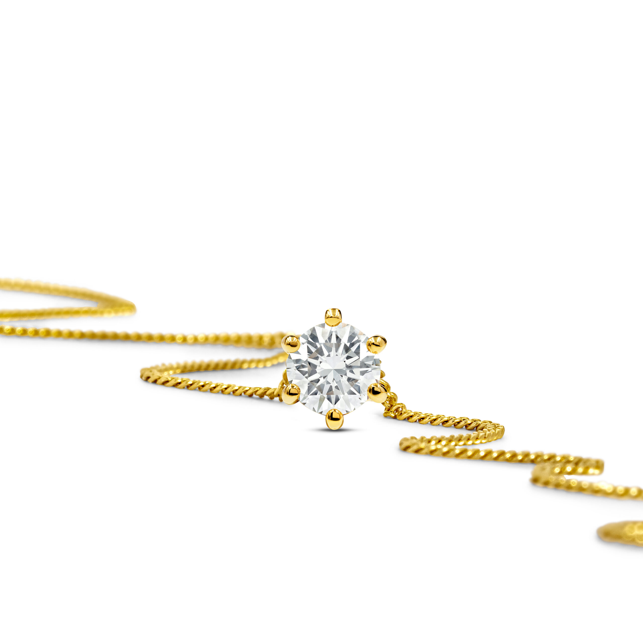 Miore Necklace Collana Oro Giallo 14Kt 585